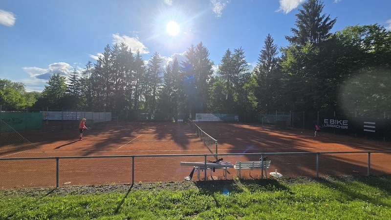 Traunhaftes Wetter auf der Tennisanlage bei TC Wannweil beim ersten Blind-Date-Tennis 2024