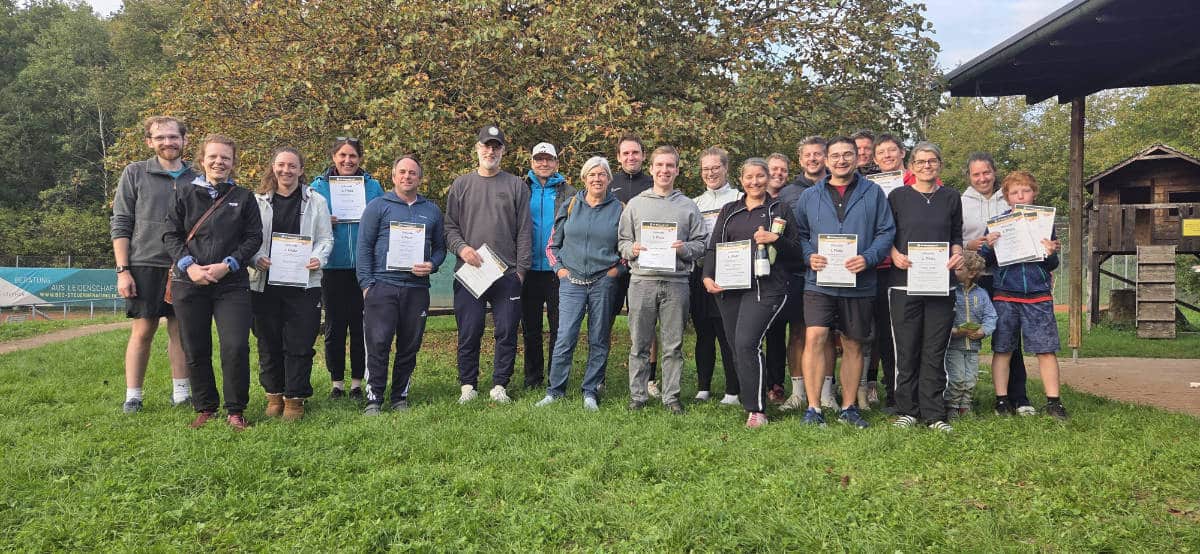 Die Teilnehmner der Vereinsmeisterschaften 2025 des TC Wannweil