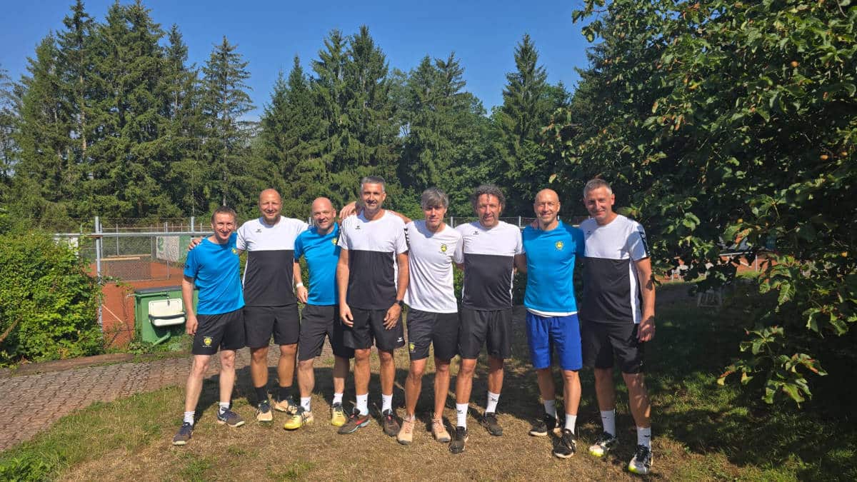 Das Team der Herren 40 des TC Wannweil
