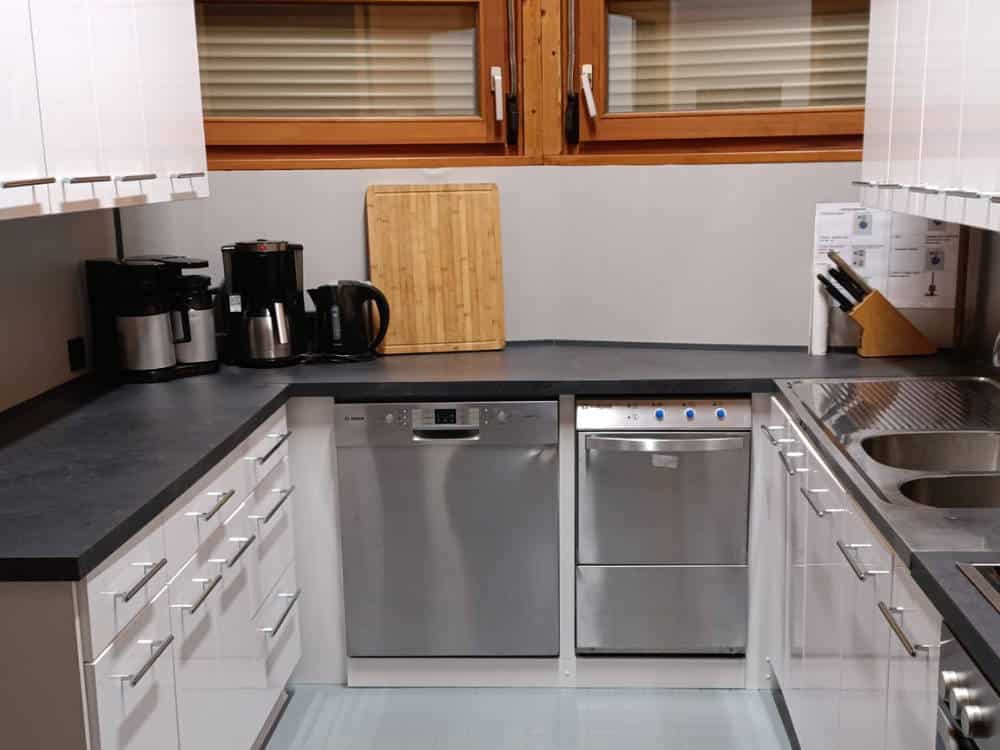 Die neue Küche im Tennisheim beim TC Wannweil