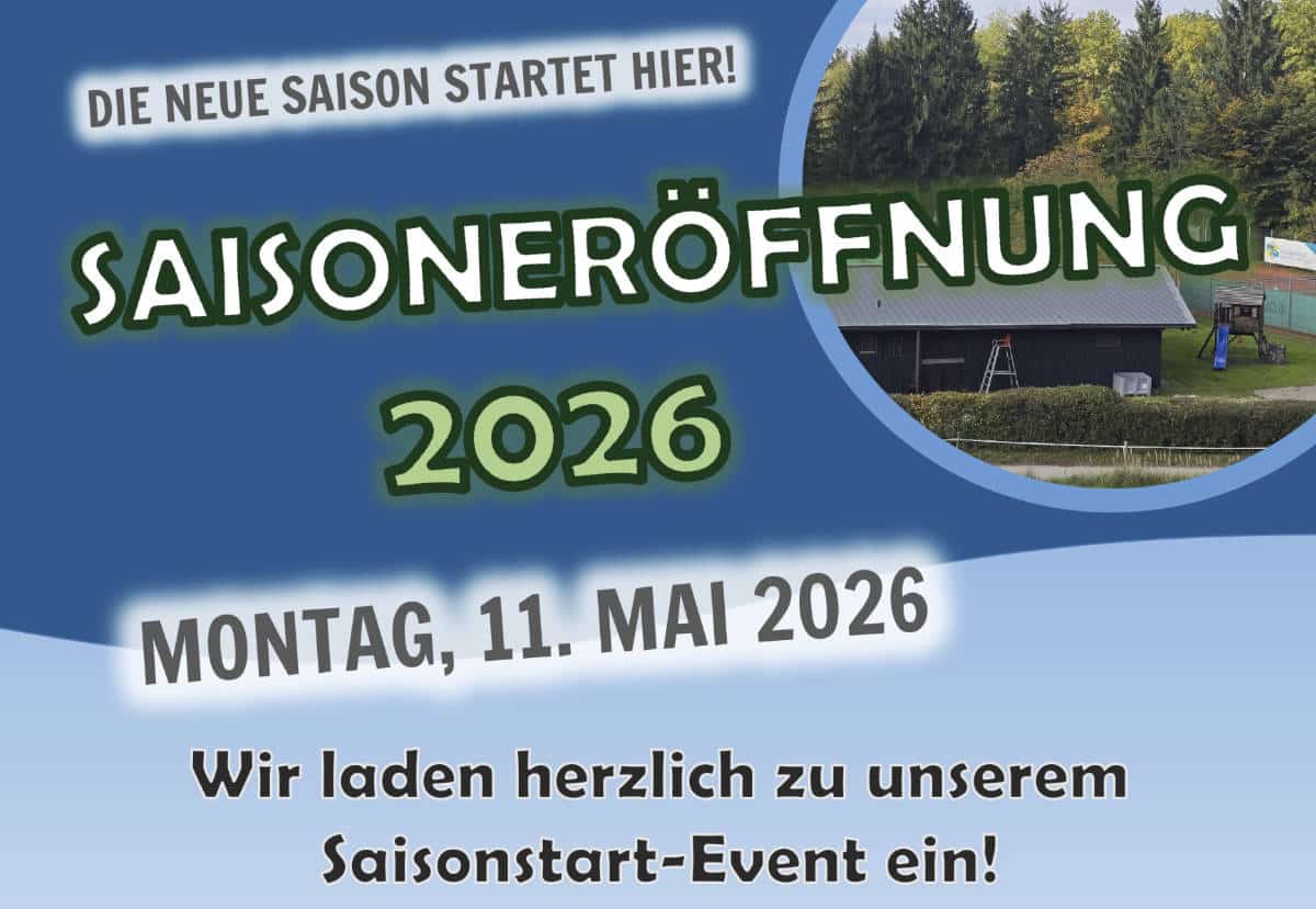 Ausschnitt aus dem Flyer zur Saisoneröffnung