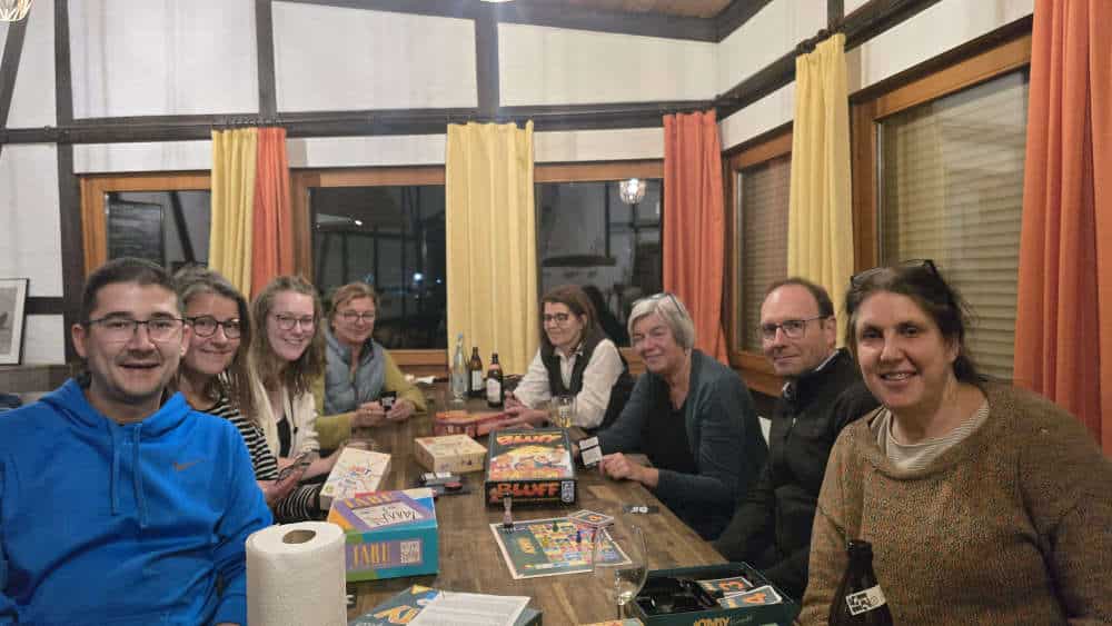 Spieleabend im Tennisheim in Wannweil